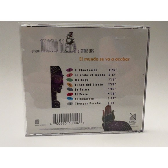 Grupa Mono Blanco Y Stone Lips El Mundo Se Va A Acabar CD Autographed Import - Picture 2 of 4